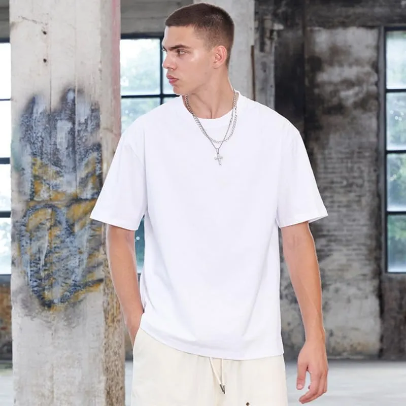 3 Pcs Essentials Men's T-Shirt Pack, Men's Short Sleeve Tees,Crewneck Cotton T-Shirts for Men Women