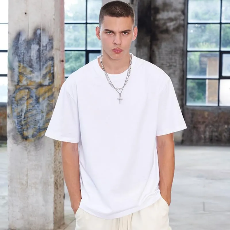3 Pcs Essentials Men's T-Shirt Pack, Men's Short Sleeve Tees,Crewneck Cotton T-Shirts for Men Women