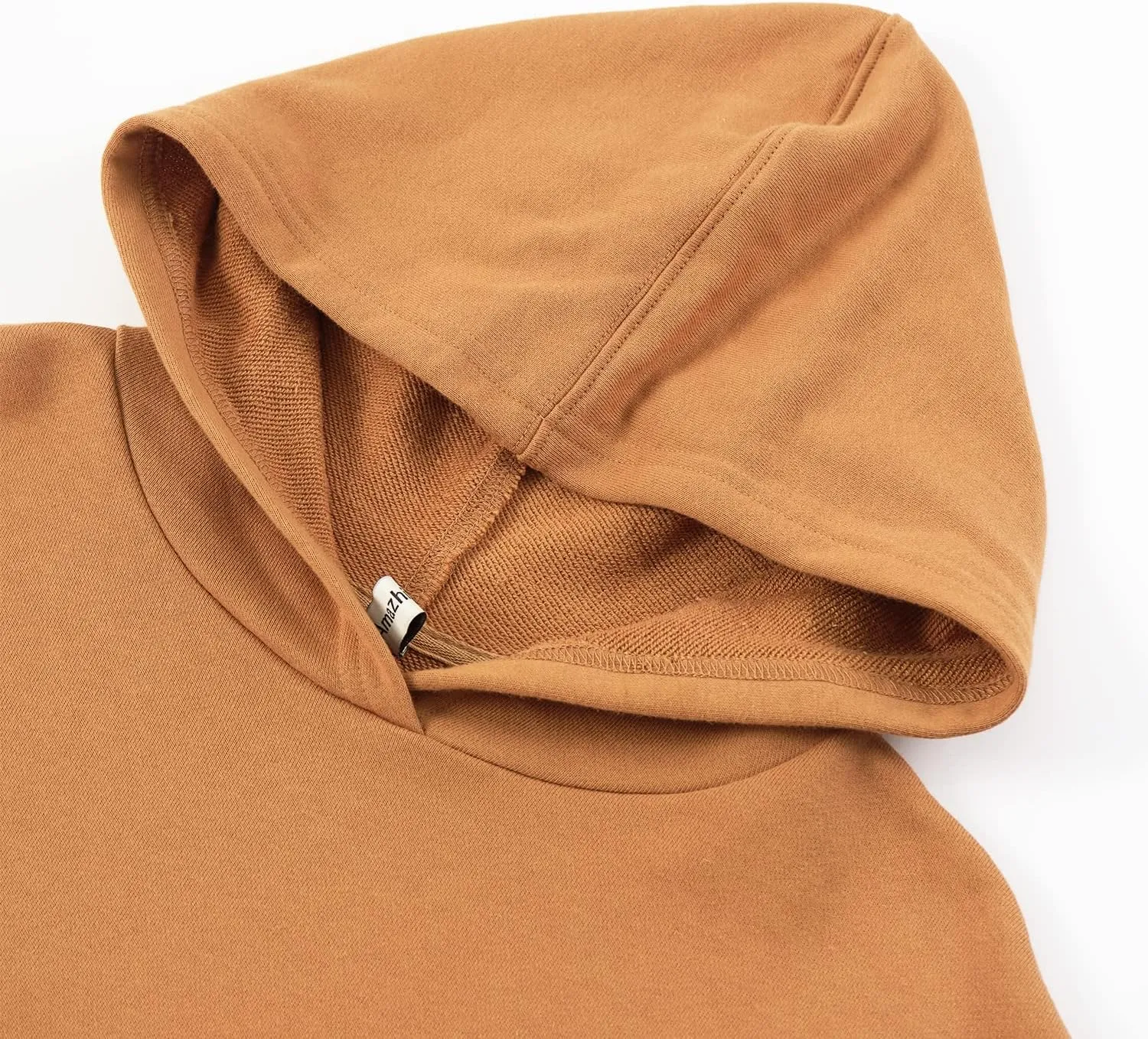 Amazhiyu Womens Cropped Hoodie with Hood Casual Long Sleeve Crop Top Sweatshirt