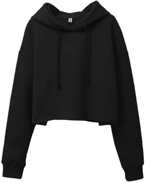 Amazhiyu Women's Cropped Hoodies Long Sleeves Fleece Crop Top Sweatshirt with Hooded
