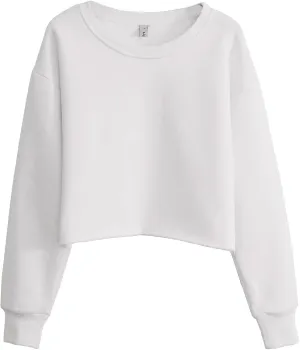 Amazhiyu Womens Pullover Cropped Hoodie Casual Fleece Crop Top for Fall Winter