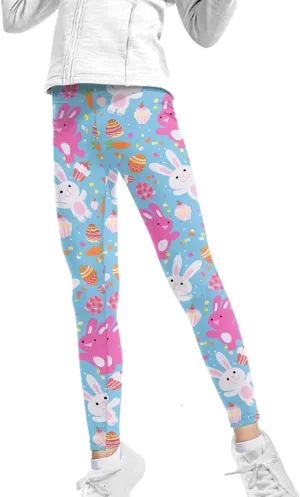 Athletic Leggings for Girls Sport Leggings Dance Running Yoga Tights