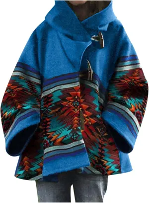 Beth Dutton Coat for Women Yellowstone Apparel Blue Hooded Jacket Kelly Reilly Coat Winter Woolen Coats