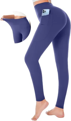 BETTERCHIC Yoga Pants Women High Waisted Tummy Control Yoga Leggings Buttery Soft Leggings Workout Leggings with Pockets