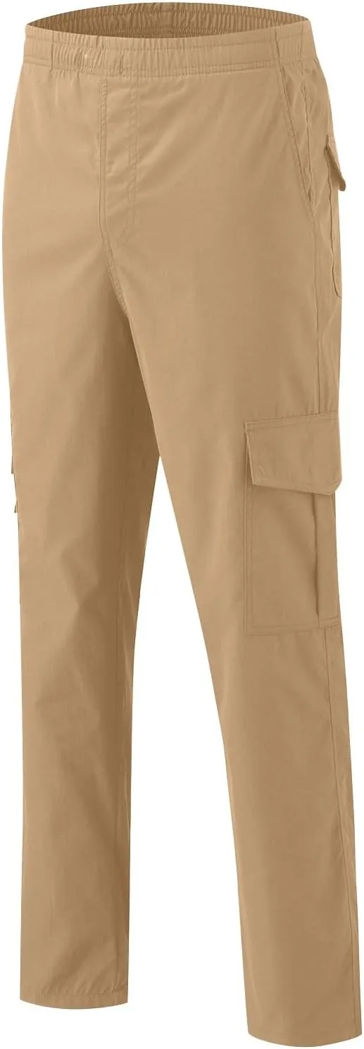 Cargo Pants for Men Relaxed Fit Mens Cargo Pants Casual Jogger Drawstring Workout Running Cargo Pants for Men Trouser