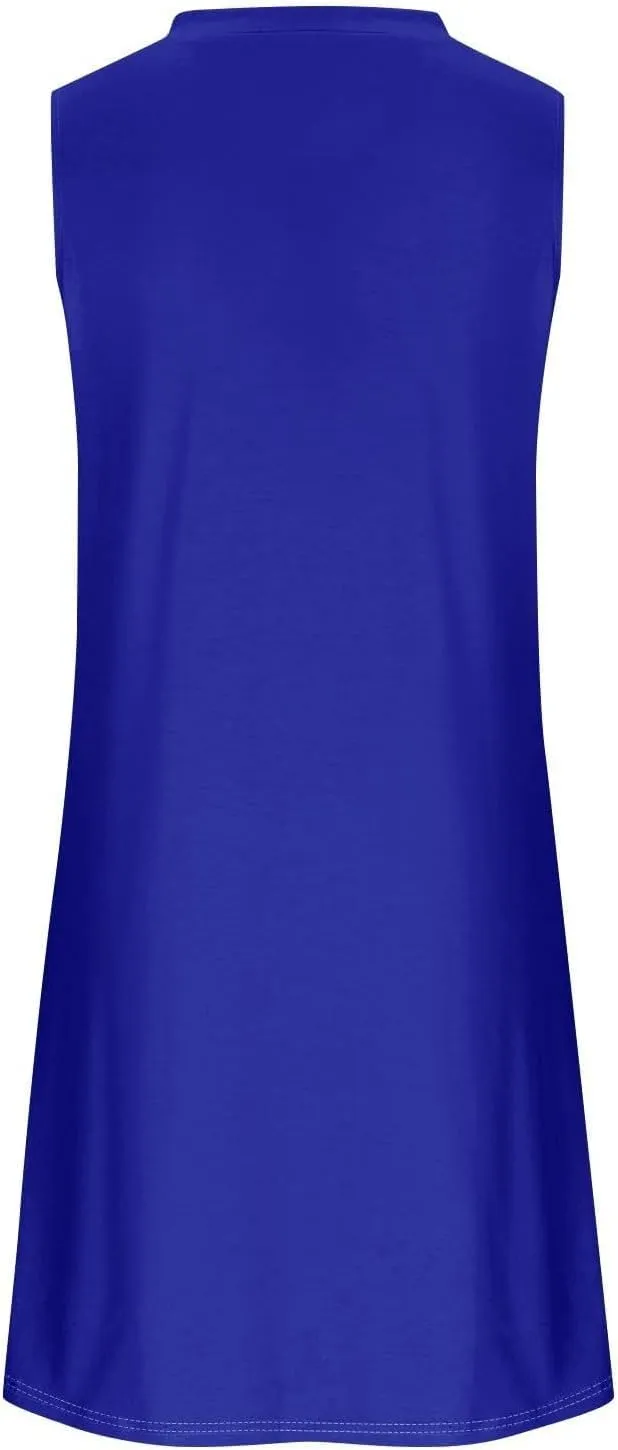 Casual Dresses for Women Fitted Travel V Neck Tank Short Sundresses Petite Church Travel Outfits for Women