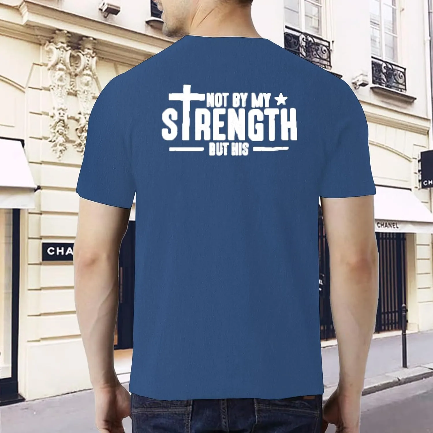 Christian Oversized Shirt for Men Faith Cross T Shirt Inspirational God Shirt Religious Sayings Tee Tops