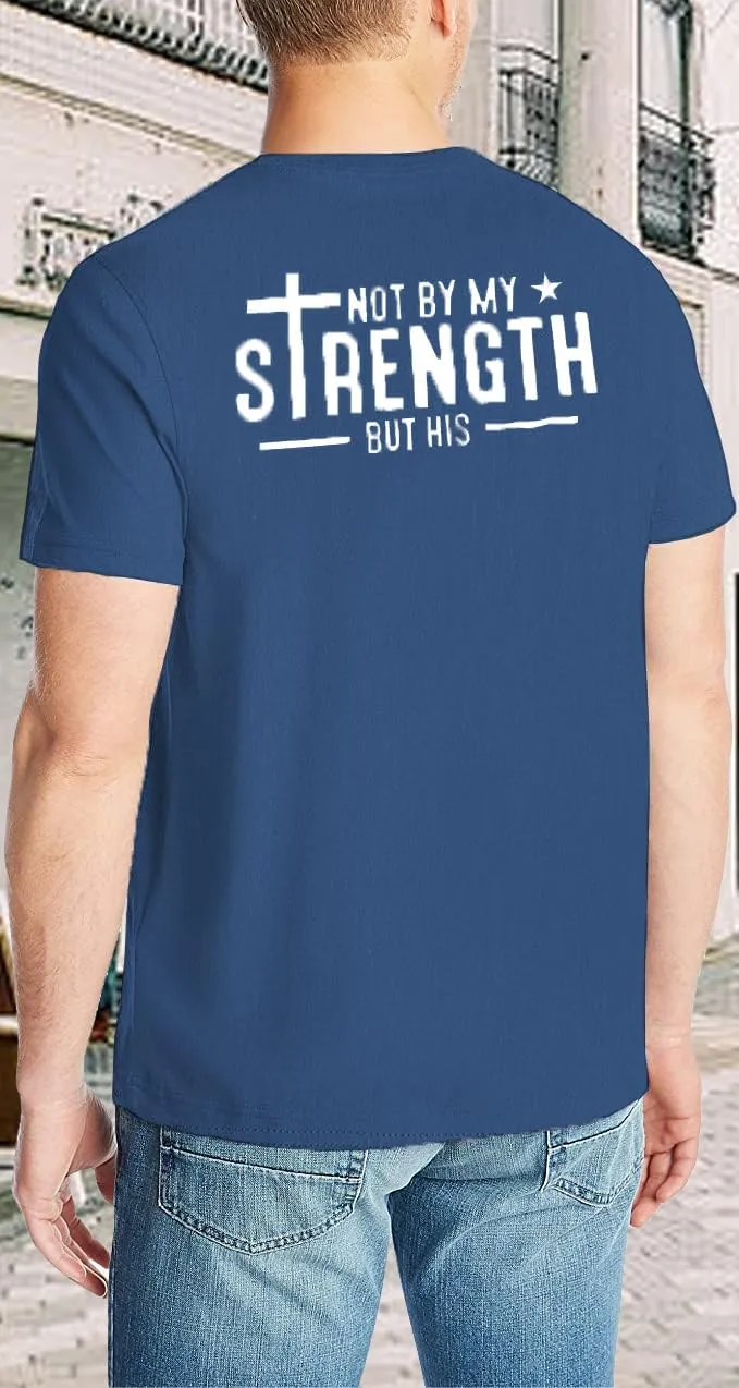 Christian Oversized Shirt for Men Faith Cross T Shirt Inspirational God Shirt Religious Sayings Tee Tops