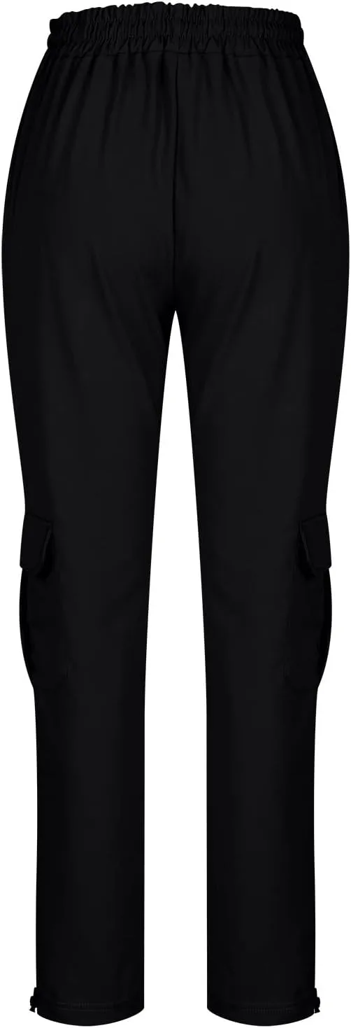 Cotton Joggers for Men Casual Drawstring Athletic Jogger Gym Workout Jogging Pants Straight Cargo Pants Sweatpants