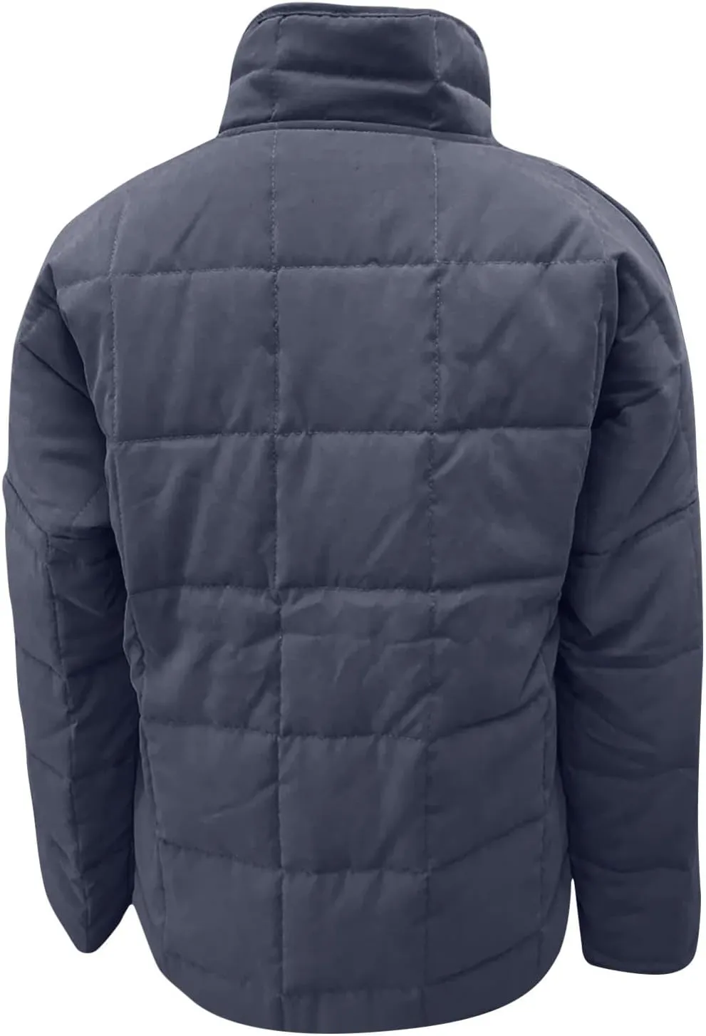 Fall Jackets for Women 2024 Quilted Down Jacket Lightweight Puffer Coats Ultralight Zipper Outerwear with Pockets