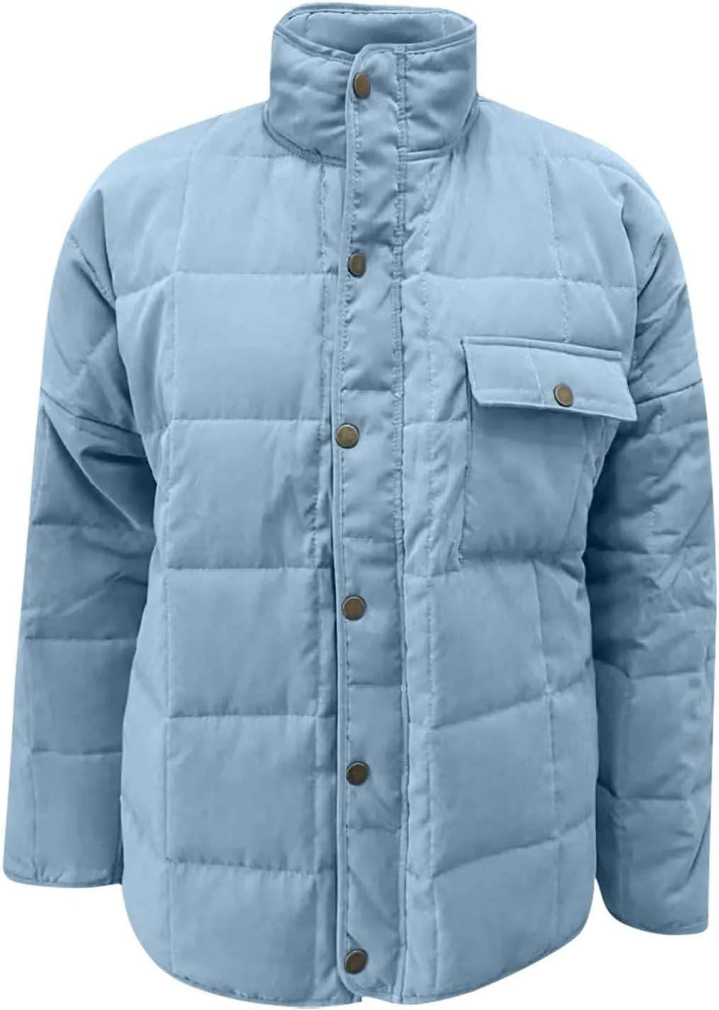 Fall Jackets for Women 2024 Quilted Down Jacket Lightweight Puffer Coats Ultralight Zipper Outerwear with Pockets
