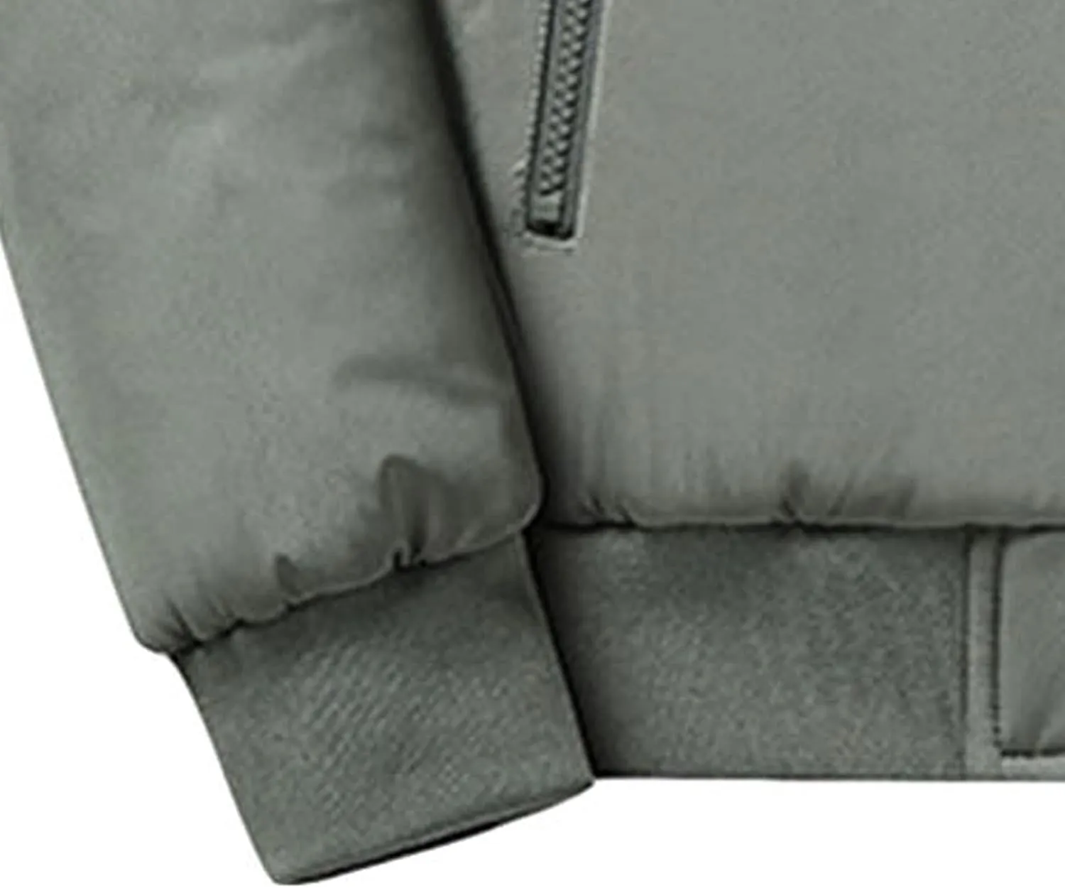 JEsilunmaMY Men's Full-Zip Fleece Jacket Winter Coats Sherpa Lined Faux Fur Plush Parka Casual Warm Cargo Bomber Jackets