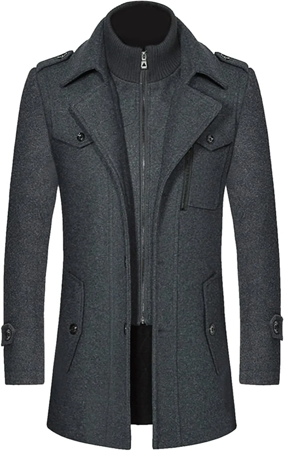 LCMTWX Mens Winter Coats Hood Xl Mens Coats Winter Mens Jacket Black Plus Size Zip Up Hoodie Snowboard Jacket Winter Coat Outdoor Water Proof Jacket Men Mens Tan Sport Jacket Graduation Gifts