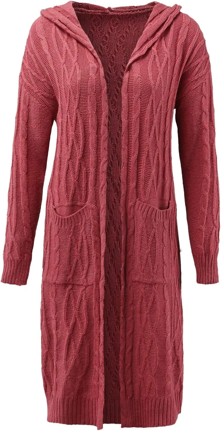 LCMTWX Womens Jackets Winter Plush Hooded Jackets Up Button Cardigan Trendy Plaid Fuzzy Outerwear Womens Winter Coats