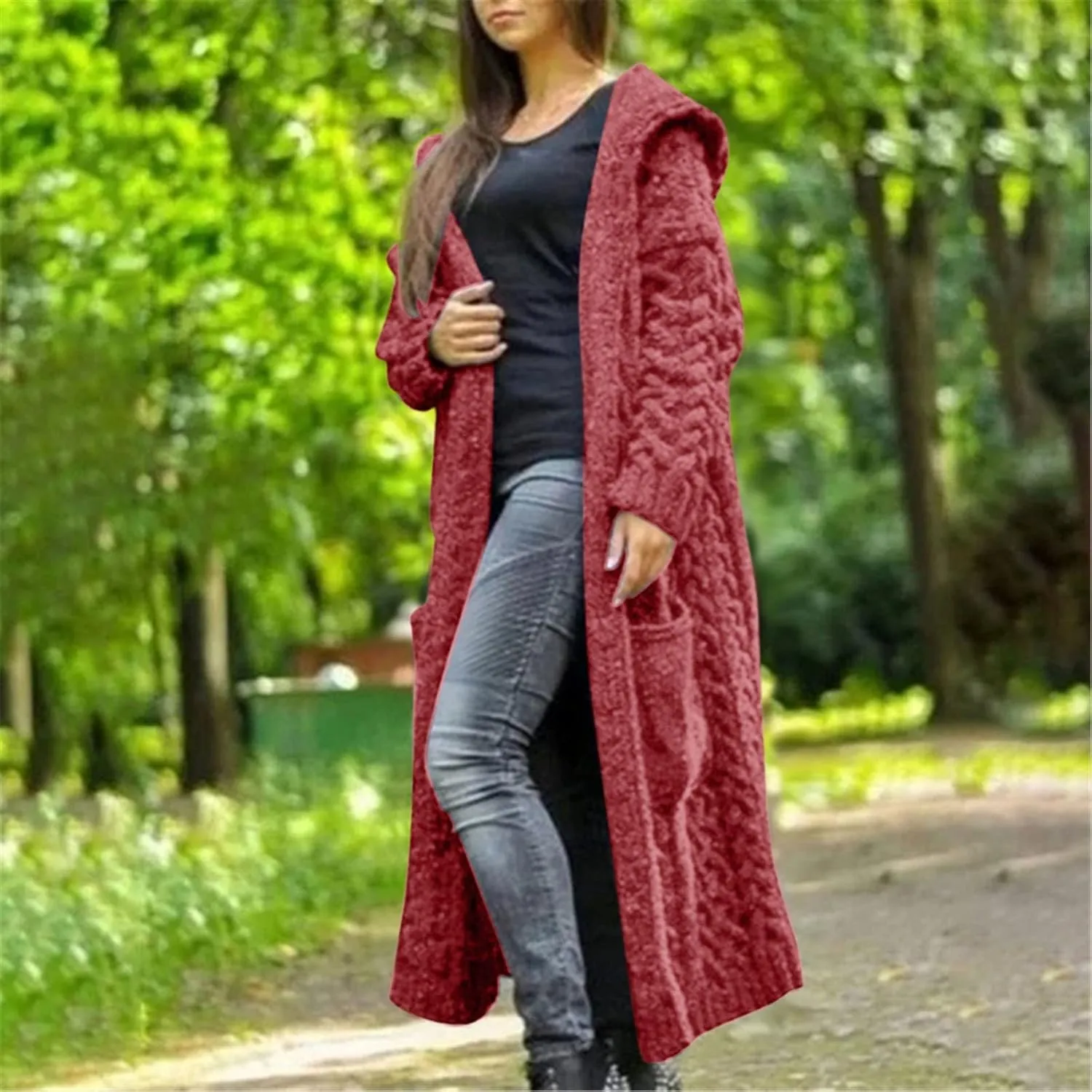 LCMTWX Womens Jackets Winter Plush Hooded Jackets Up Button Cardigan Trendy Plaid Fuzzy Outerwear Womens Winter Coats