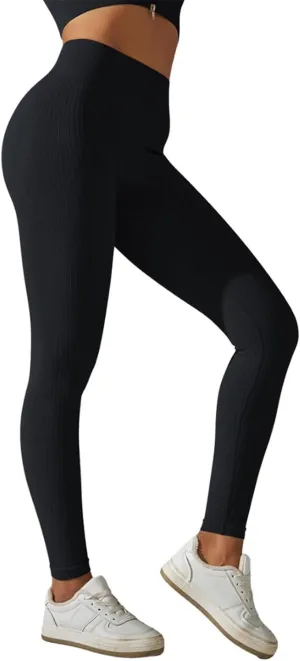 Leggings for Women Workout Leggings for Women Tummy Control Scrunch Leggings High Waist Butt Lifting Gym Active Pants
