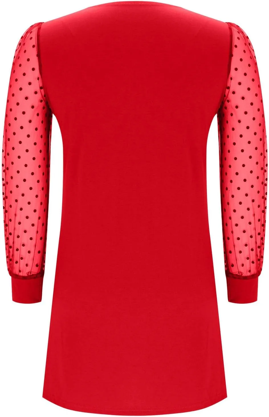 Long Sleeve Dresses for Women 2025 Crewneck Summer Short Dress Loose Fit Shift Dress