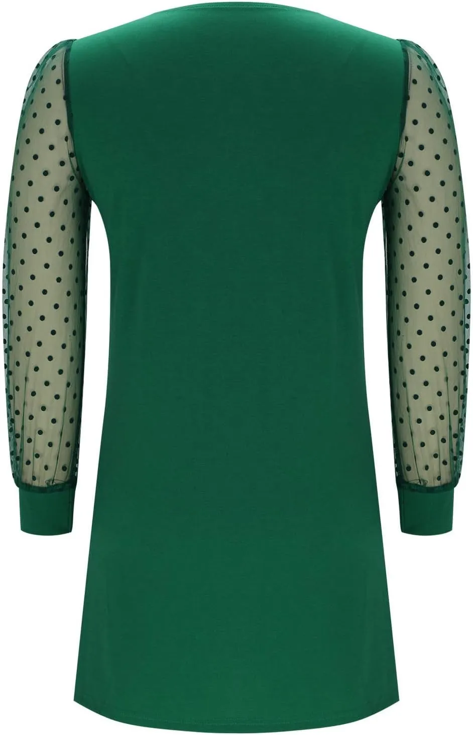 Long Sleeve Dresses for Women 2025 Crewneck Summer Short Dress Loose Fit Shift Dress