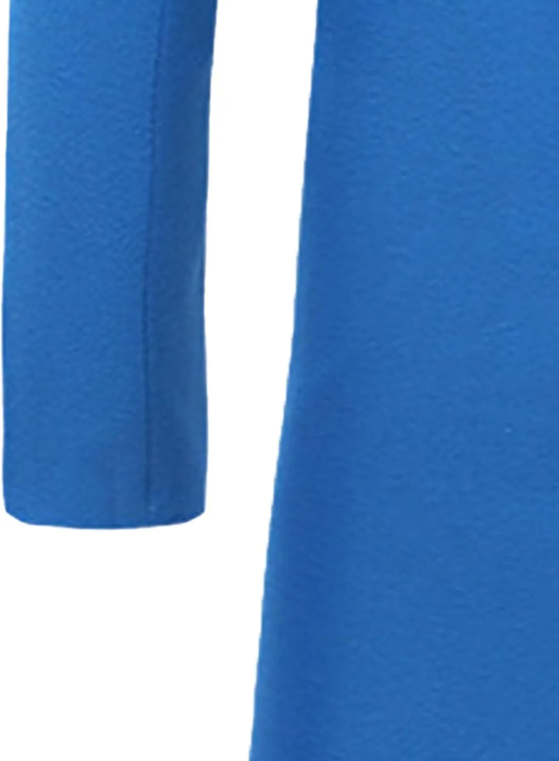 Maiyifu-GJ Mens Slim Fit Long Trench Coat Wool Blend Overcoat Warm Winter Single Breasted Coat Mid-Length Outerwear