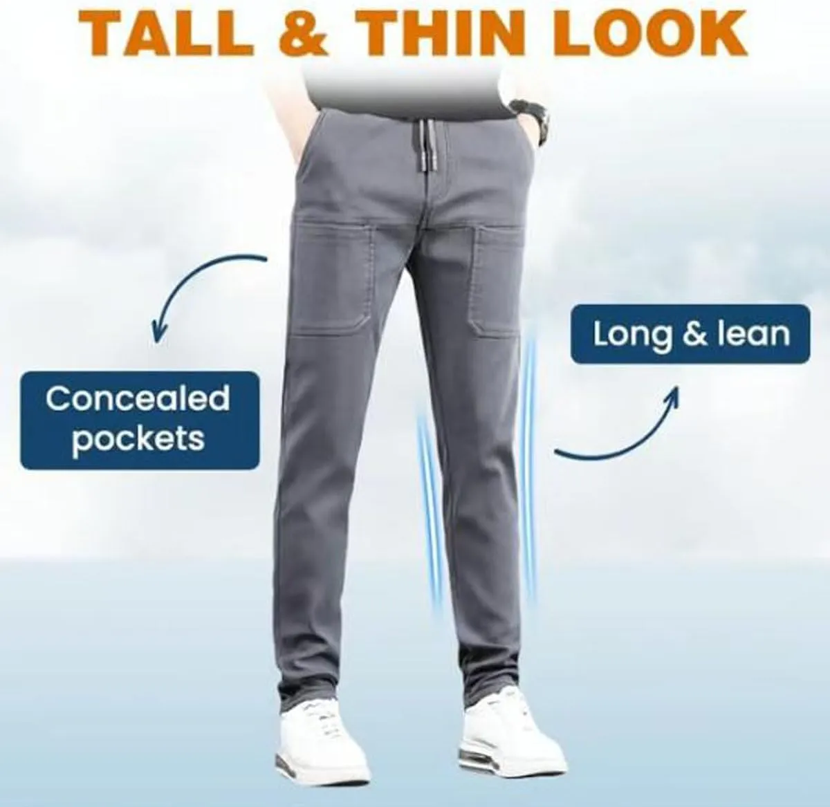 Mencomfy Cargo Pants, Multipants - High Stretch Multi-Pocket Durable Cargo Pants, for Men