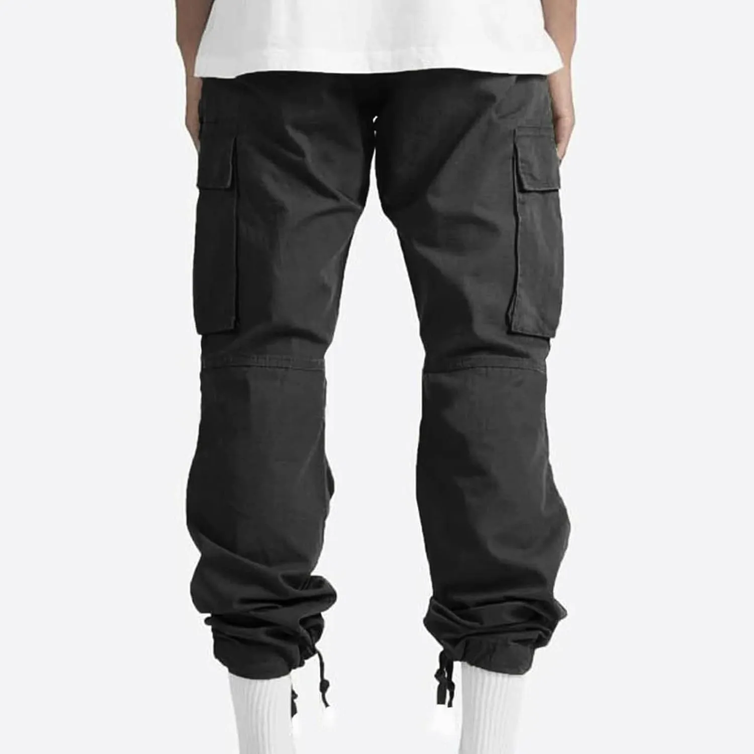 Mens Cargo Pants Lightweight Work Pants Straight Leg Sweatpants Casual Loose Fit Joggers Workout Sport Athletic Pants