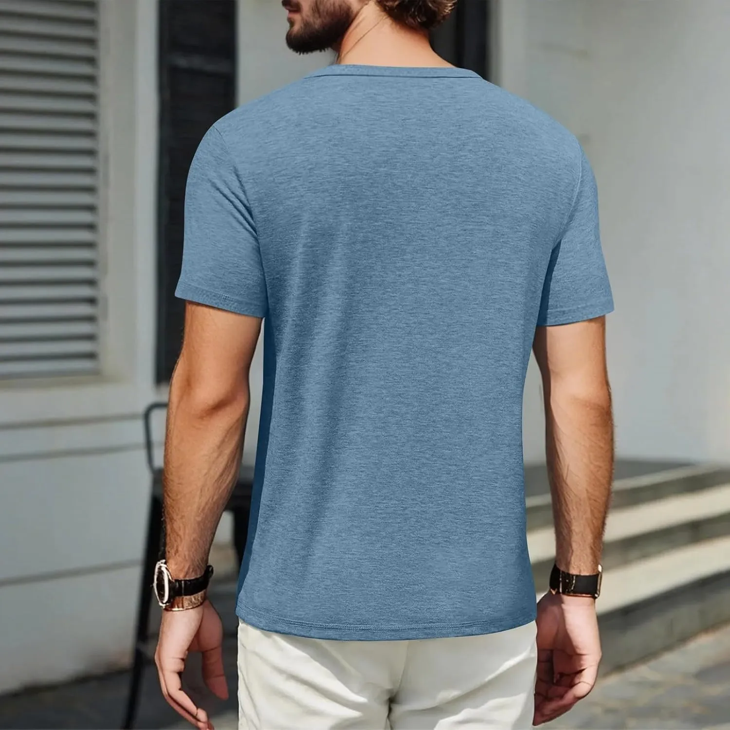 Men's T Shirts Short Sleeve Soft Crew Neck Lightweight Tee Shirts Casual Summer Basic Tops Men's Oversized Shirt