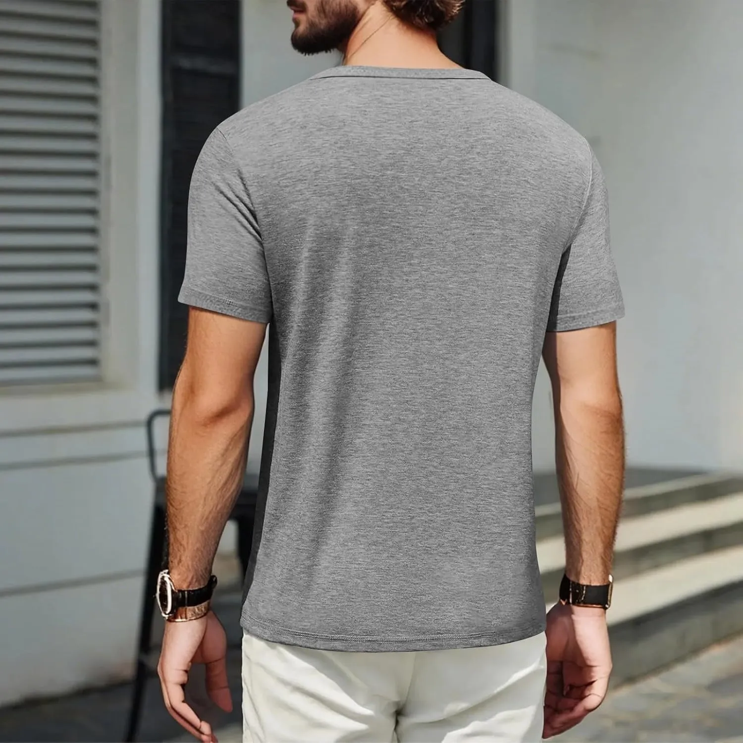 Men's T Shirts Short Sleeve Soft Crew Neck Lightweight Tee Shirts Casual Summer Basic Tops Men's Oversized Shirt