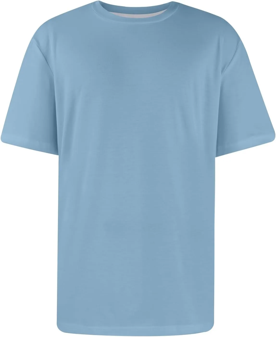 Men's T Shirts Short Sleeve Soft Crew Neck Lightweight Tee Shirts Casual Summer Basic Tops Men's Oversized Shirt