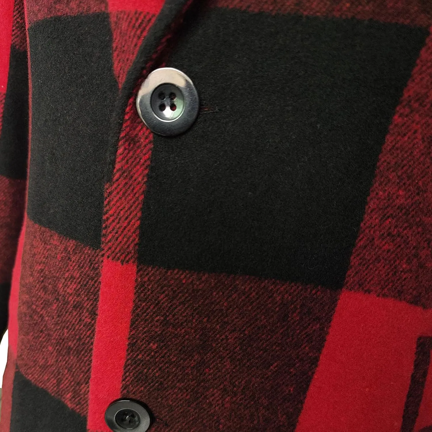Mens Trench Coat Single Breasted Plaid Mid Long Peacoat Pea Coats Color Block Patchwork Winter Business Overcoats