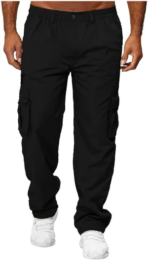 Mens Work Pants Stretch Flex Construction Cargo Pants with Pockets Outdoor Flexcamo - Tactical Waterproof Pants