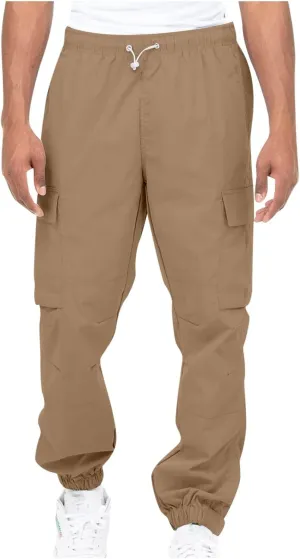 RTRDE Men's Cargo Pants Flex Tactical Lightweight Hiking Casual Pants with Multi Pockets Baggy Pants Men, S-5XL