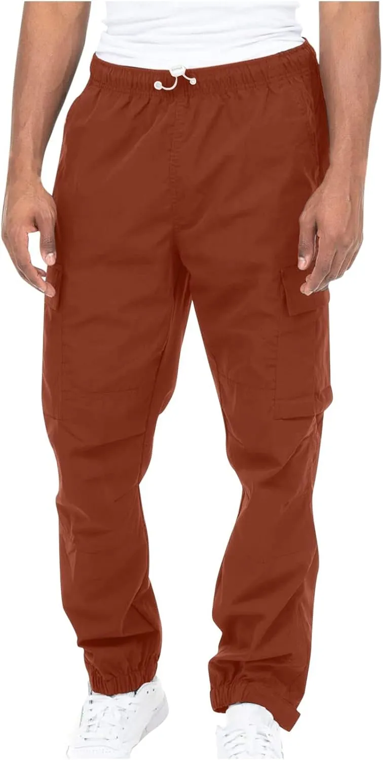 RTRDE Men's Cargo Pants Flex Tactical Lightweight Hiking Casual Pants with Multi Pockets Baggy Pants Men, S-5XL