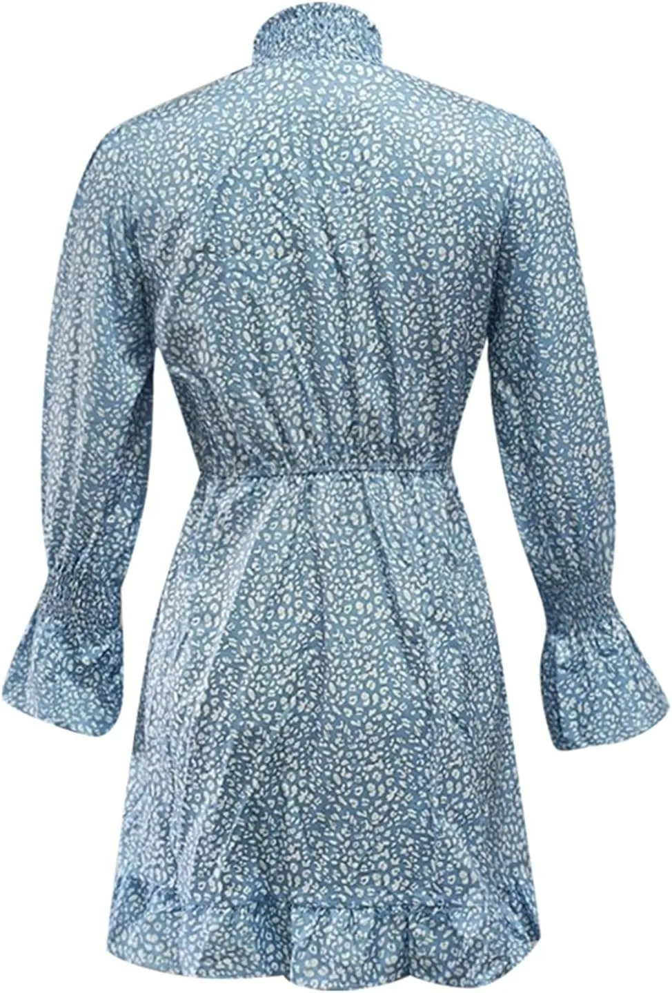 Summer Boho Dresses for Women 2025 Comfy Puff Short Sleeve Ruffle Hem Drop Waist Pastel Dress Wedding Hawaii Outfits
