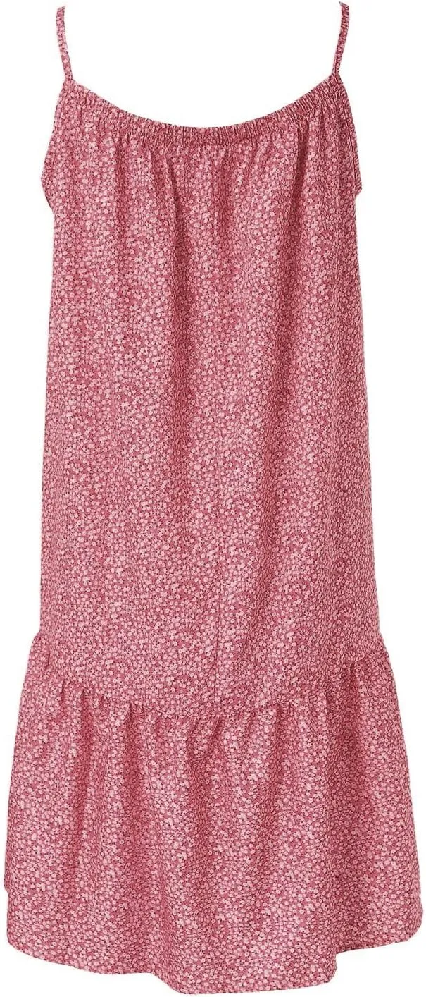 Summer Dresses for Women 2025,Women's Loose Fit Floral Printed Dress Sleeveless Spaghetti Straps Mini Camisole Dresses