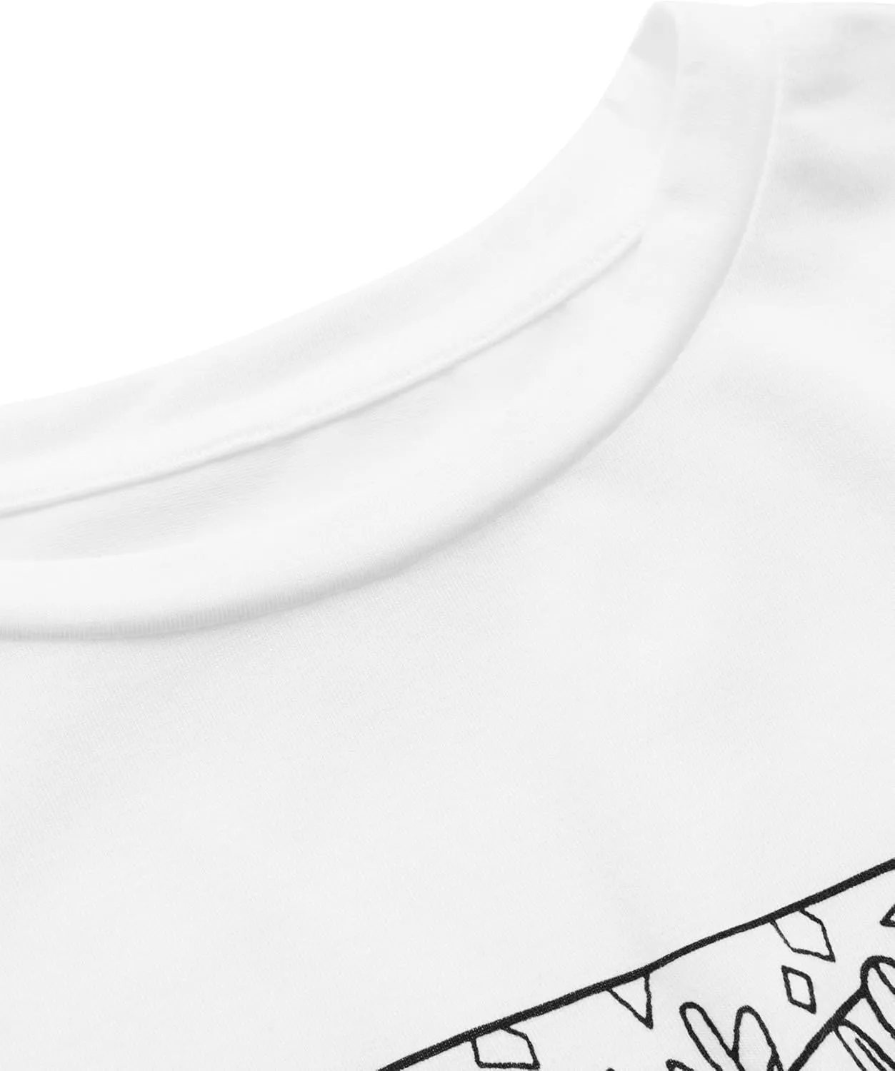 SweatyRocks Women's Graphic Print Crop Top Summer Short Sleeve Casual T Shirts