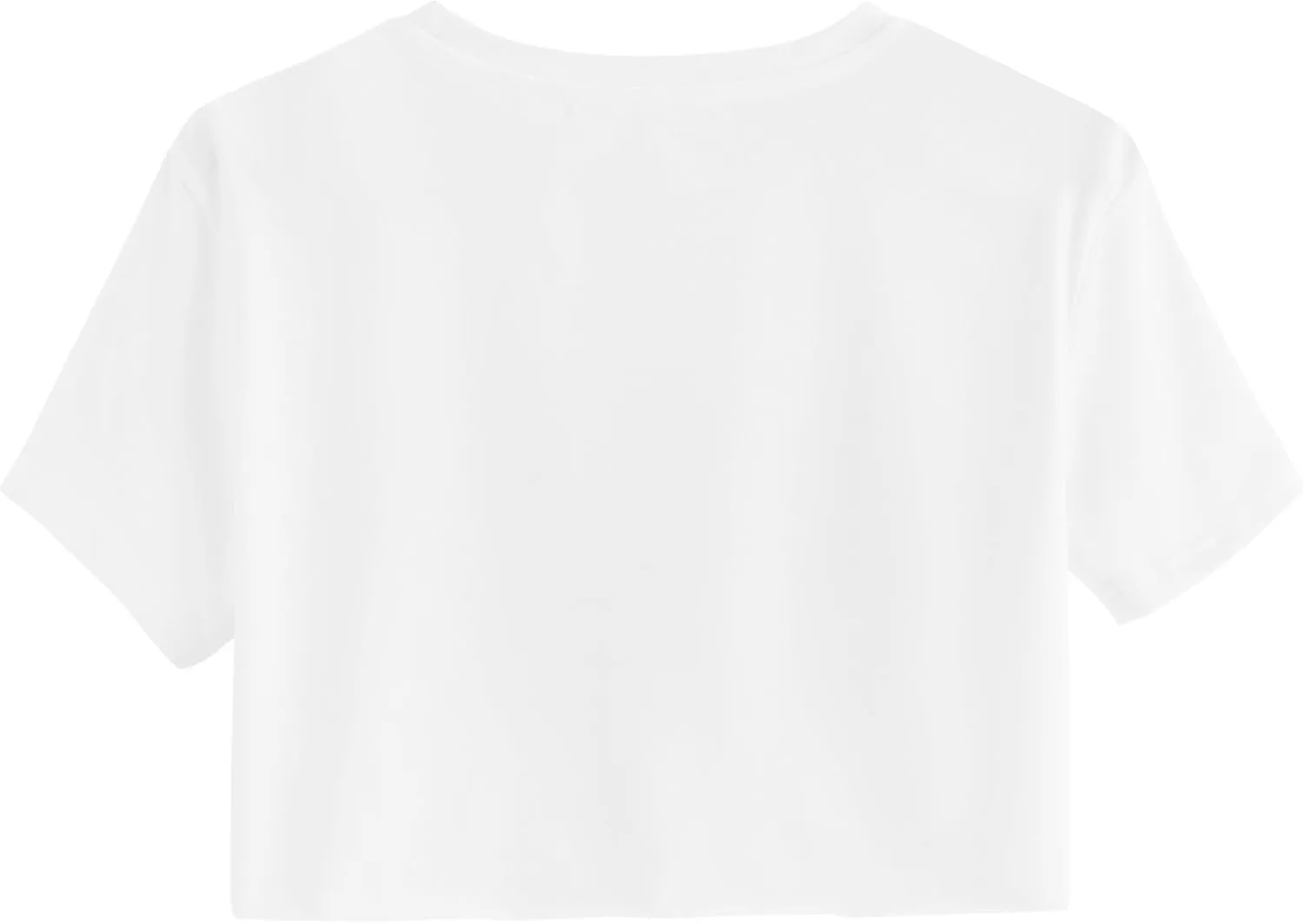 SweatyRocks Women's Graphic Print Crop Top Summer Short Sleeve Casual T Shirts