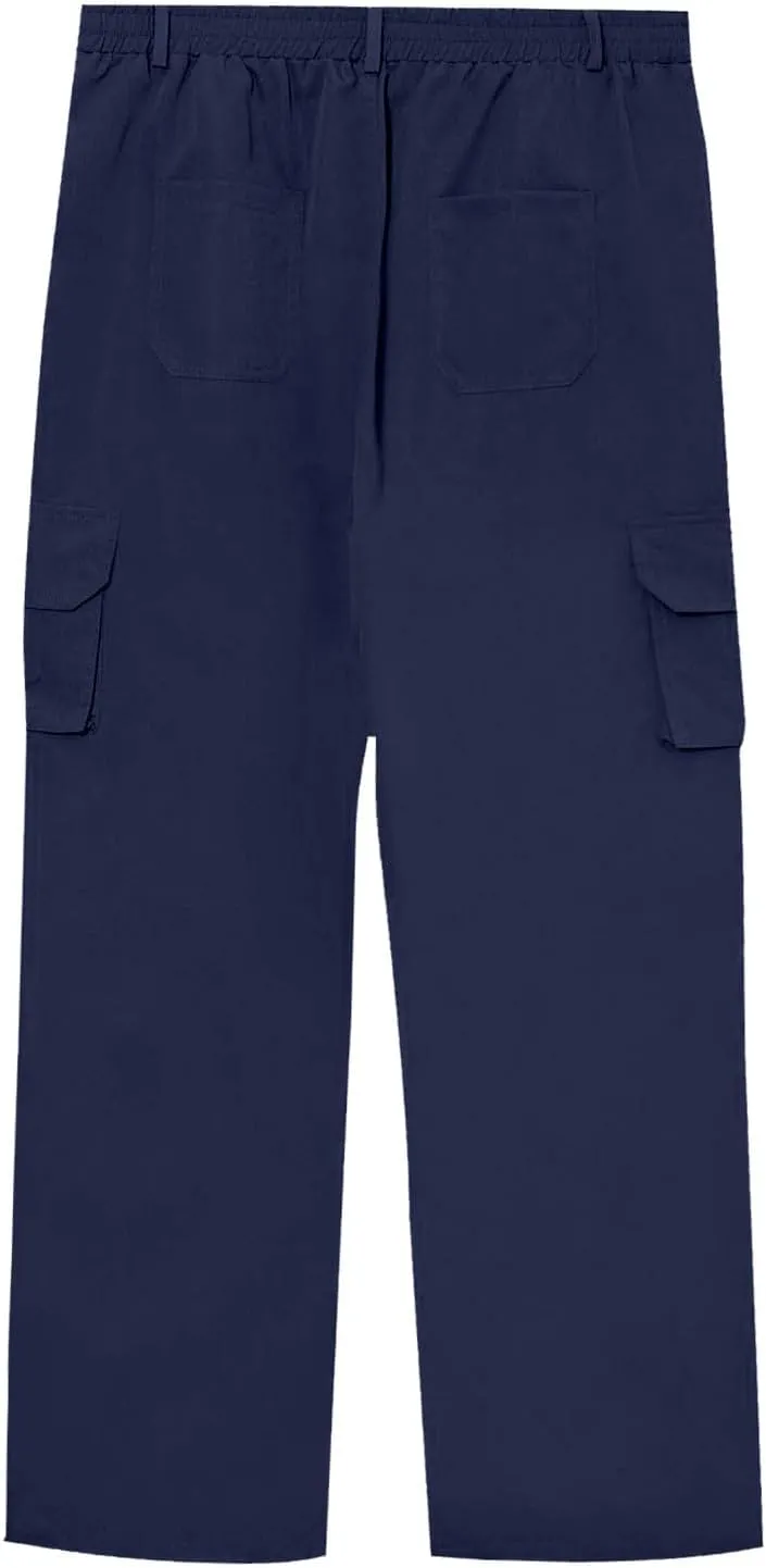 Tactical Pants for Men Water Resistant Cargo Hiking Pants Multi Pockets Relaxed Fit Stretch Outdoor Quick Dry Work Pant
