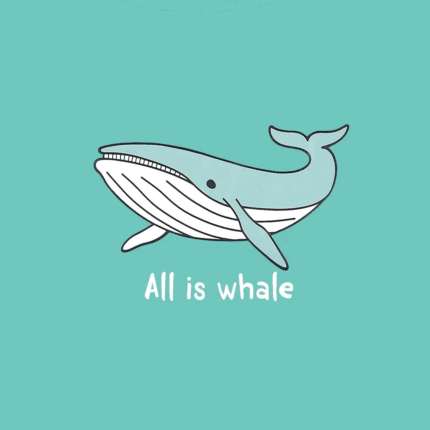 Whale Oversized Shirt for Women All is Whale Funny Beach Tshirt Hawaii Vacation Summer Casual Loose Graphic Tops