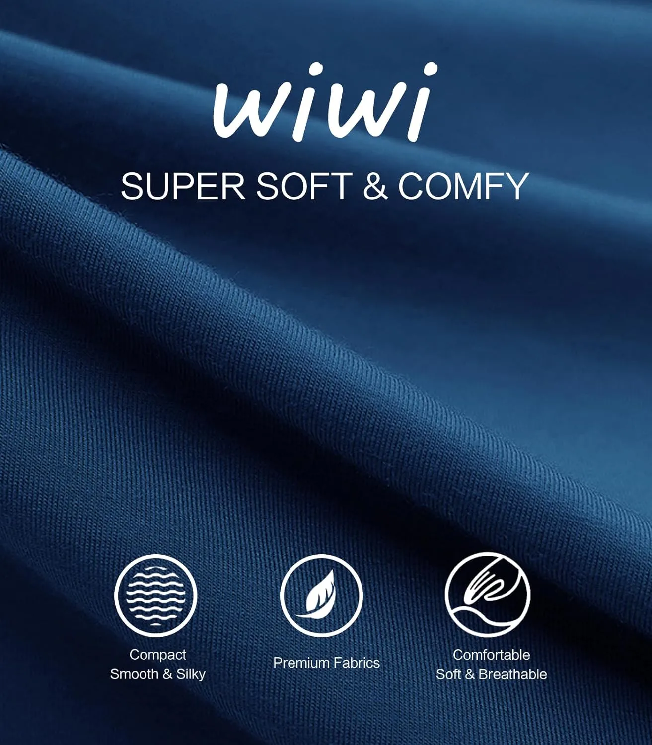 WiWi Viscose from Bamboo Cami Top Pajama Set for Women Sleeveless Tops with Shorts Pjs Sets S-XXL