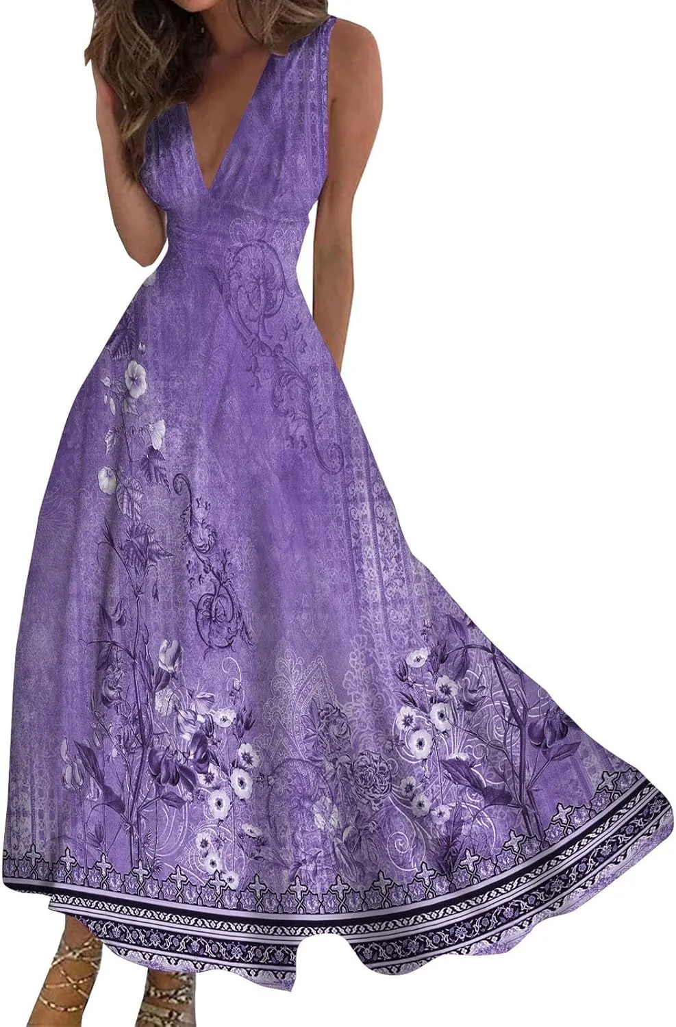 Women Summer Casual Short Sleeve Dresses Flare Sun Dresses Sundress Casual Maxi Tunic Tank Dress Spring for