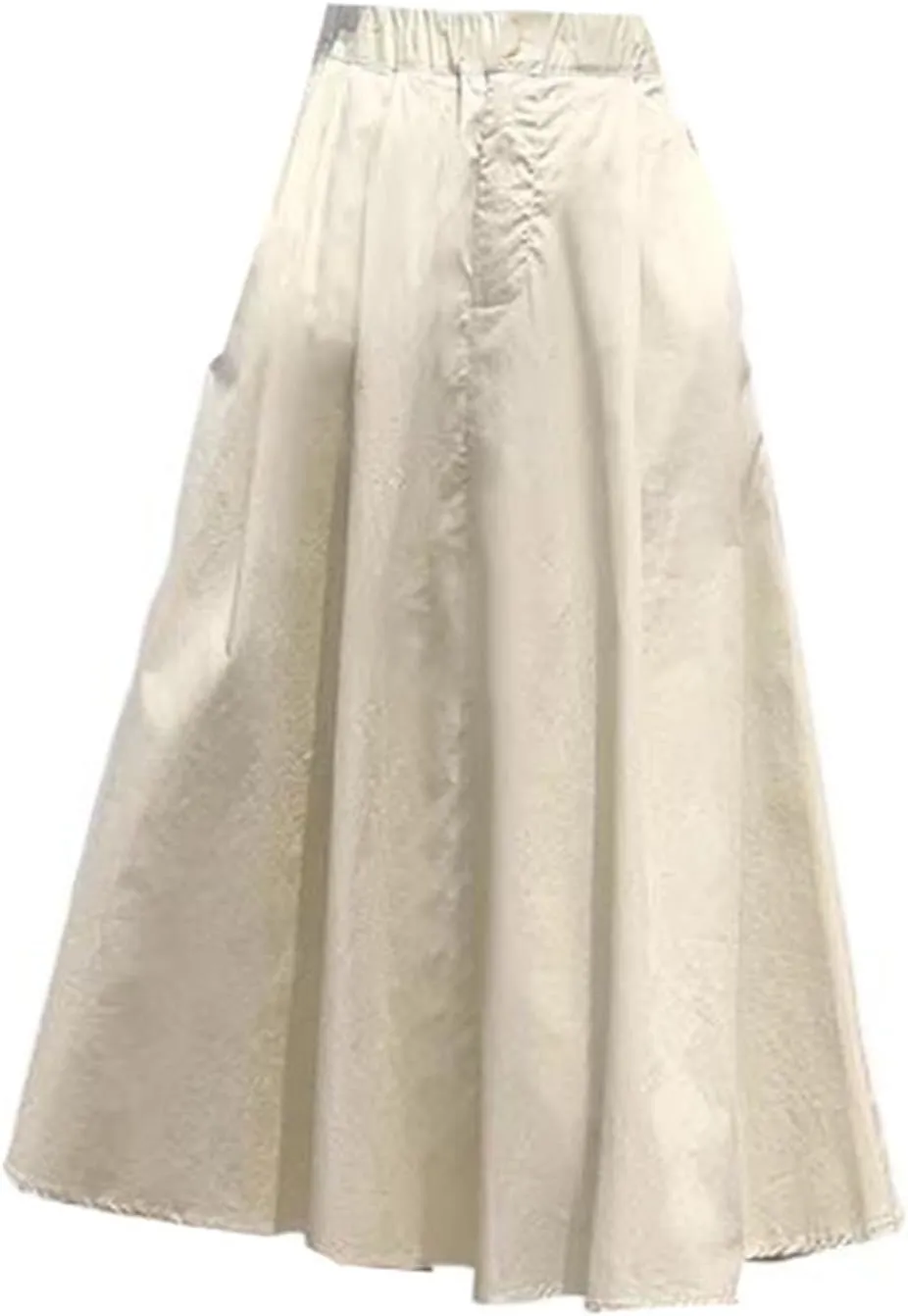 Women's Long Skirt Casual Mid-Length A Line Skirts for Women