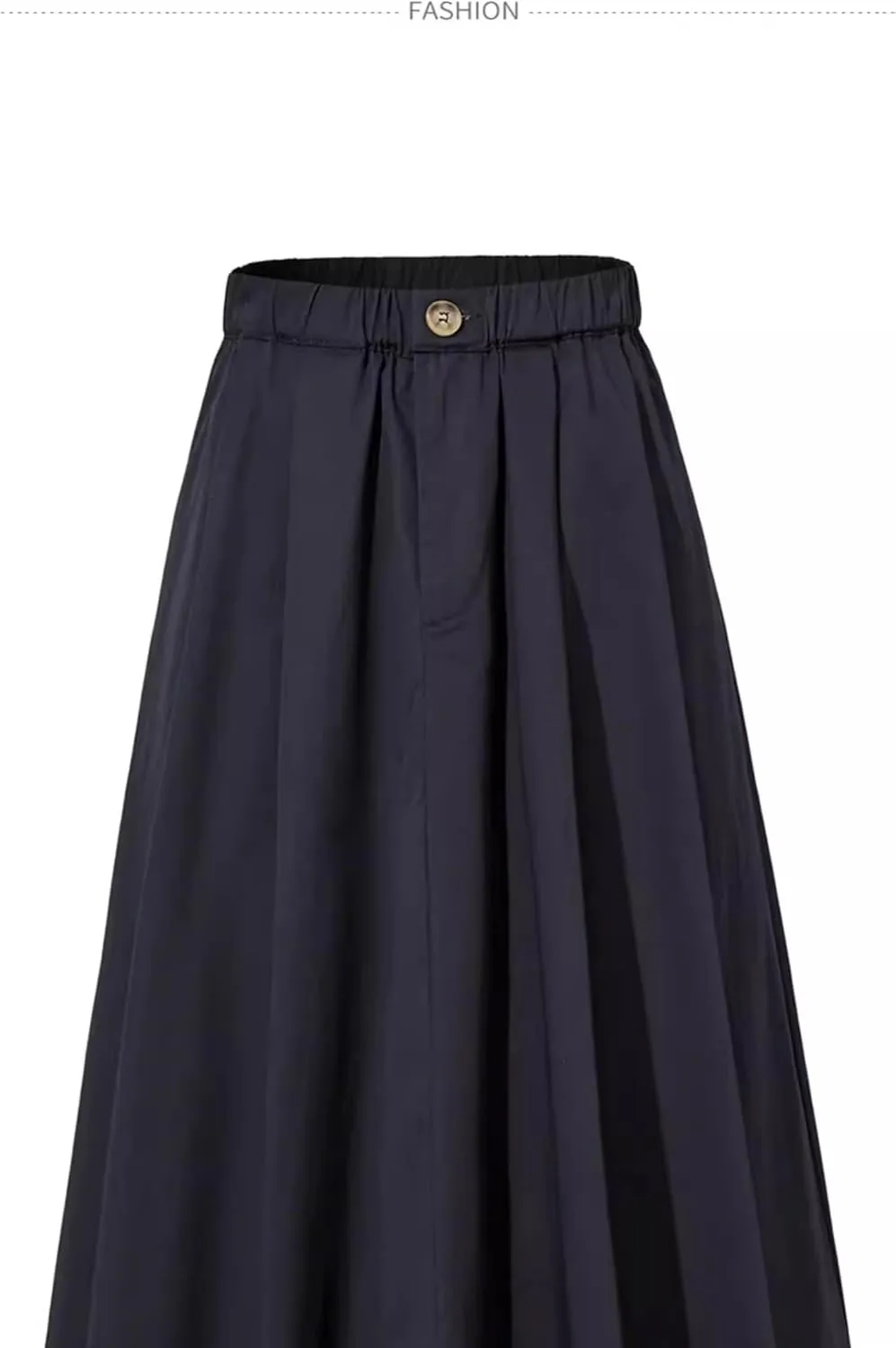 Women's Long Skirt Summer Black Casual Loose A Line Skirts for Women