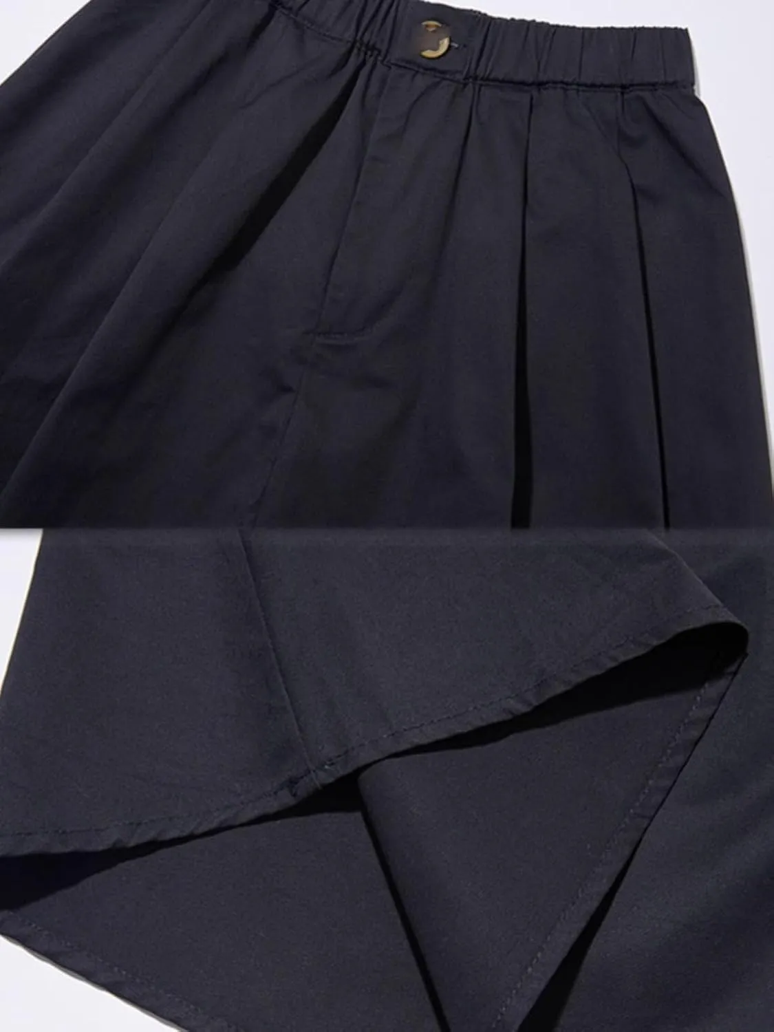 Women's Long Skirt Summer Black Casual Loose A Line Skirts for Women