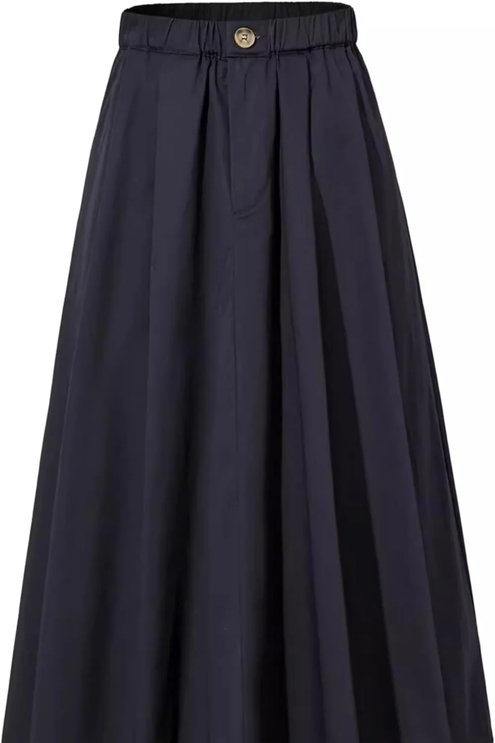 Women's Long Skirt Summer Black Mid-Length A Line Skirts for Women