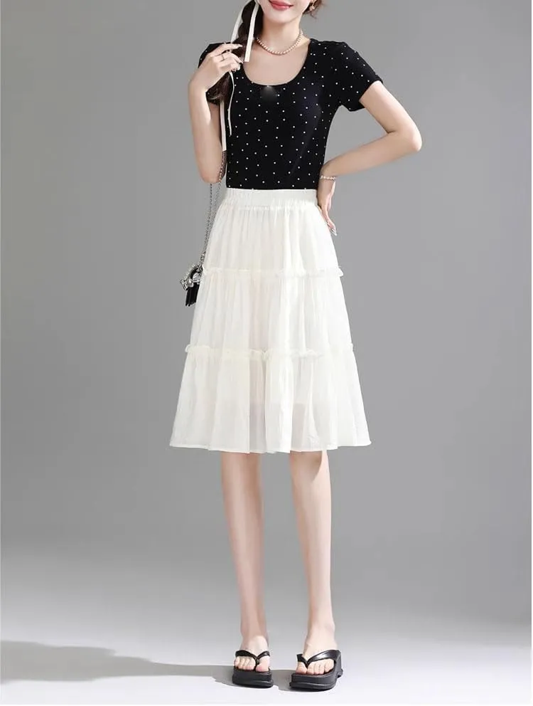 Women's Long Skirt Summer Casual Outer A Line Skirts for Women