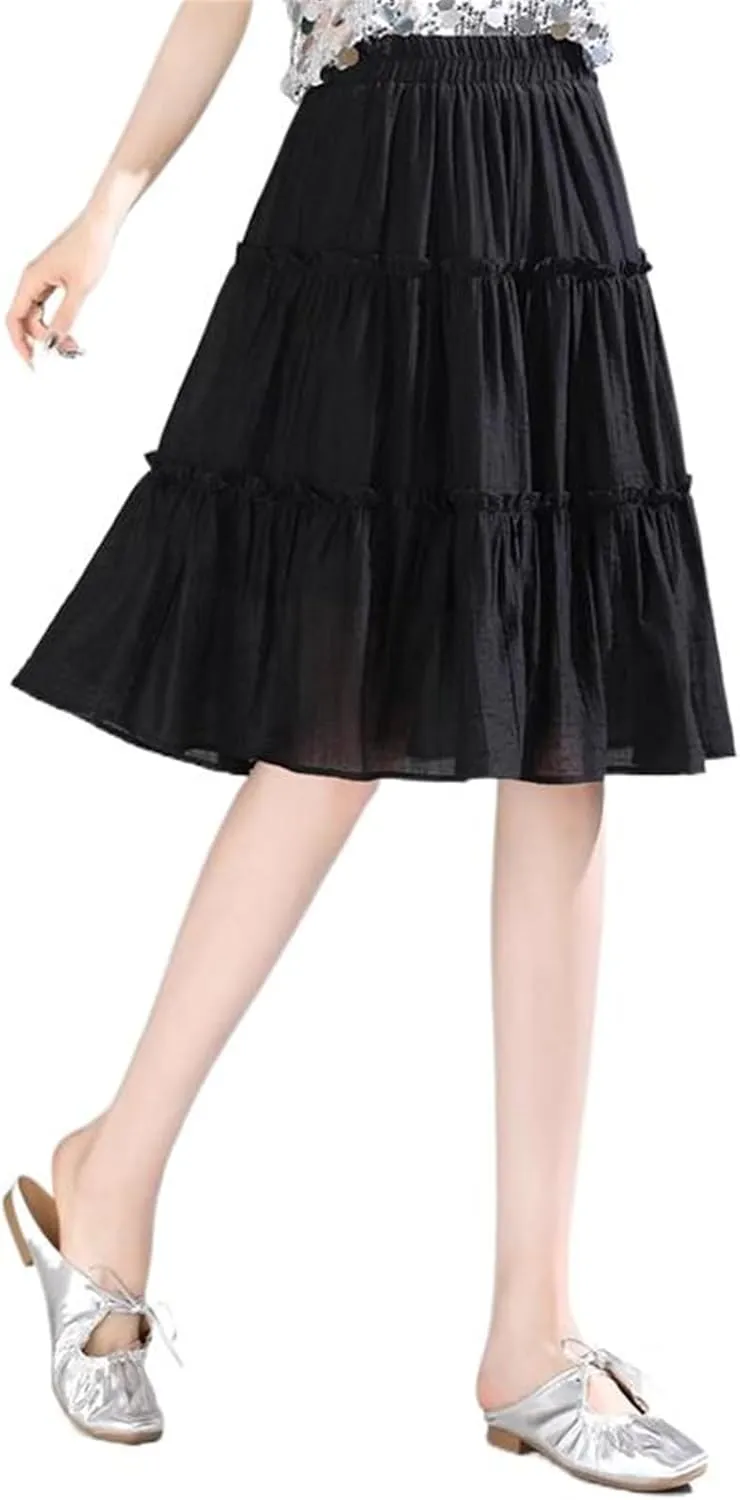 Women's Long Skirt Summer Casual Outer A Line Skirts for Women