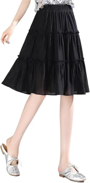 Women's Long Skirt Summer Casual Outer A Line Skirts for Women