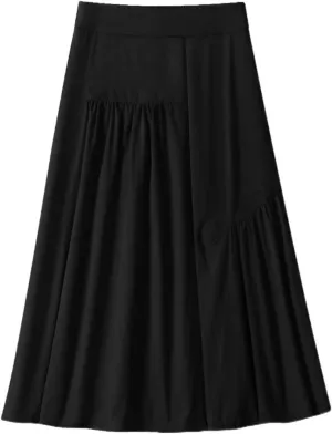 Women's Long Skirt Summer High-Waist Casual A Line Skirts for Women