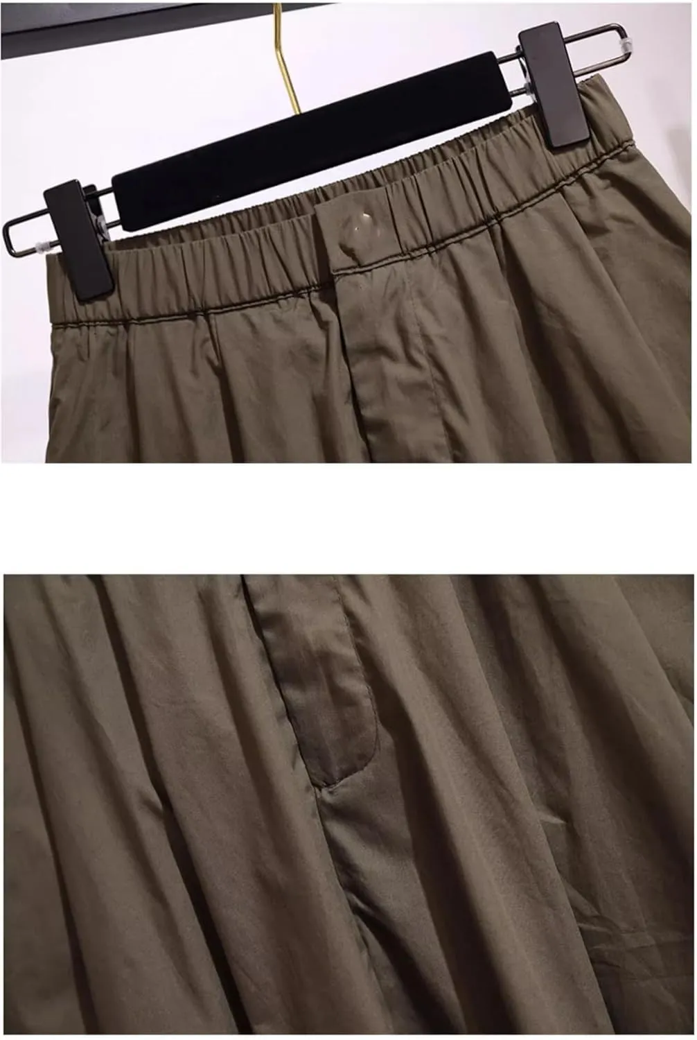 Women's Long Skirt Summer High-Waist Minimalist A Line Skirts for Women