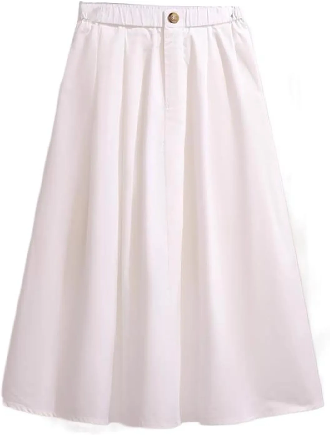 Women's Long Skirt Summer High-Waist Minimalist A Line Skirts for Women